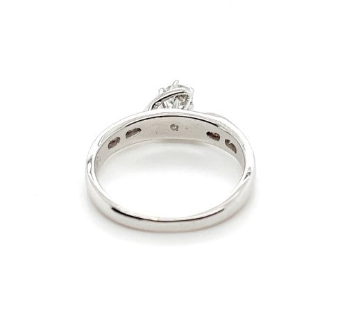 18ct WHITE GOLD DIAMOND DRESS RING TDW: 0.30ct VAL $2399