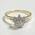 18ct YELLOW GOLD DIAMOND DRESS RING TDW: 0.20ct VAL $1999