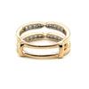 9ct GOLD JOINED COMPANION DIAMOND RINGS TDW:0.5cts VAL:$2299