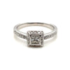 18ct WHITE GOLD DIAMOND DRESS RING TDW: 0.60ct VAL:$3599