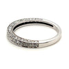 18ct WHITE GOLD DIAMOND DRESS RING TDW: 0.75ct VAL: $3199