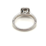 14ct WHITE GOLD DIAMOND DRESS RING TDW: 0.95ct VAL $4899