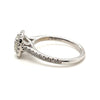 14ct WHITE GOLD DIAMOND DRESS RING TDW: 0.95ct VAL $4899