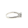 9ct WHITE GOLD DIAMOND DRESS RING TDW: 0.45ct VAL $2299