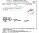 18ct GOLD BEZEL-SET 0.50ct DIAMOND SOLITAIRE RING VAL $3899