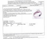 9ct WHITE GOLD DIAMOND BRIDAL SET TDW: 0.75cts VAL: $2799