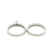 18ct WHITE GOLD DIAMOND BRIDAL SET TDW: 0.775ct VAL: $4199