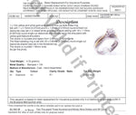 10ct GOLD DIAMOND BRIDAL SET TDW 0.50ct VAL $2399