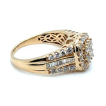 10ct YELLOW GOLD DIAMOND RING TDW: 1.50ct VAL: $3498