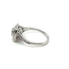 14ct WHITE GOLD DIAMOND DRESS RING TDW: 0.92ct VAL $3299