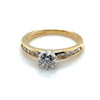 18ct YELLOW & WHITE GOLD DIAMOND RING TDW: 1.00ct VAL: $7499