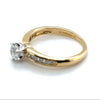 18ct YELLOW & WHITE GOLD DIAMOND RING TDW: 1.00ct VAL: $7499