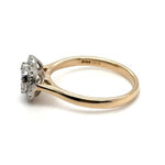 10ct YELLOW GOLD DIAMOND DRESS RING TDW: 0.50ct VAL: $1699