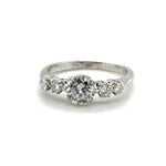 PLATINUM DIAMOND RING TDW: 1.00cts VALUED: $10499