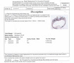 PLATINUM DIAMOND RING TDW: 1.00cts VALUED: $10499