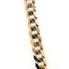 9CT YELLOW GOLD 46CM CURB LINK CHAIN