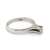 18CT WHITE GOLD FORMED UP STYLE DIAMOND DRESS RING VALUED @ $1799