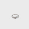 18CT WHITE GOLD CHANNEL SET DIAMOND DRESS RING VALUED @ $2099