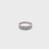 10CT WHITE GOLD DIAMOND DRESS RING VALUED @ $2699