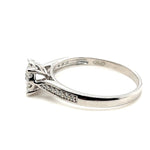 9ct WHITE GOLD DIAMOND DRESS RING TDW: 0.50ct VAL:$2299