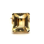 9ct YELLOW GOLD 19.00CT CITRINE DRESS RING VALUED: $4499