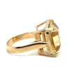 9ct YELLOW GOLD 19.00CT CITRINE DRESS RING VALUED: $4499