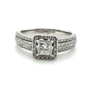 18ct WHITE GOLD DIAMOND DRESS RING TDW: 1.00cts VAL: $5499