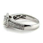 18ct WHITE GOLD DIAMOND DRESS RING TDW: 1.00cts VAL: $5499