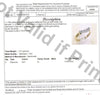 18CT YELLOW & WHITE GOLD CURVED PATTERN STYLE DRESS RING VALUED @ $3599