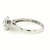 14ct WHITE GOLD DIAMOND HALO SET RING TDW 0.50cts VAL $2799